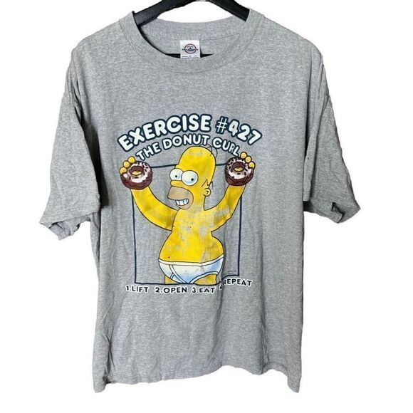 VTG 2002 The Simpsons T Shirt XL - Picture 1 of 4